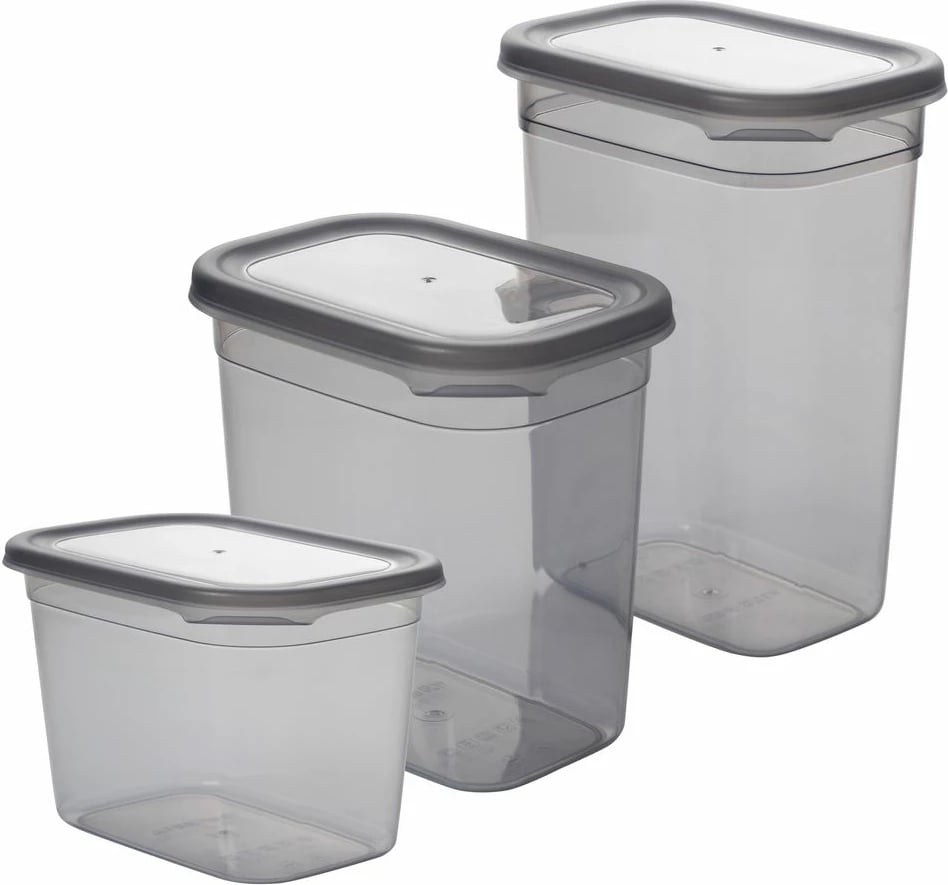 Set kuti për organizim (12 copë), ngjyrë antracit, BNMPEGYAR12-81115