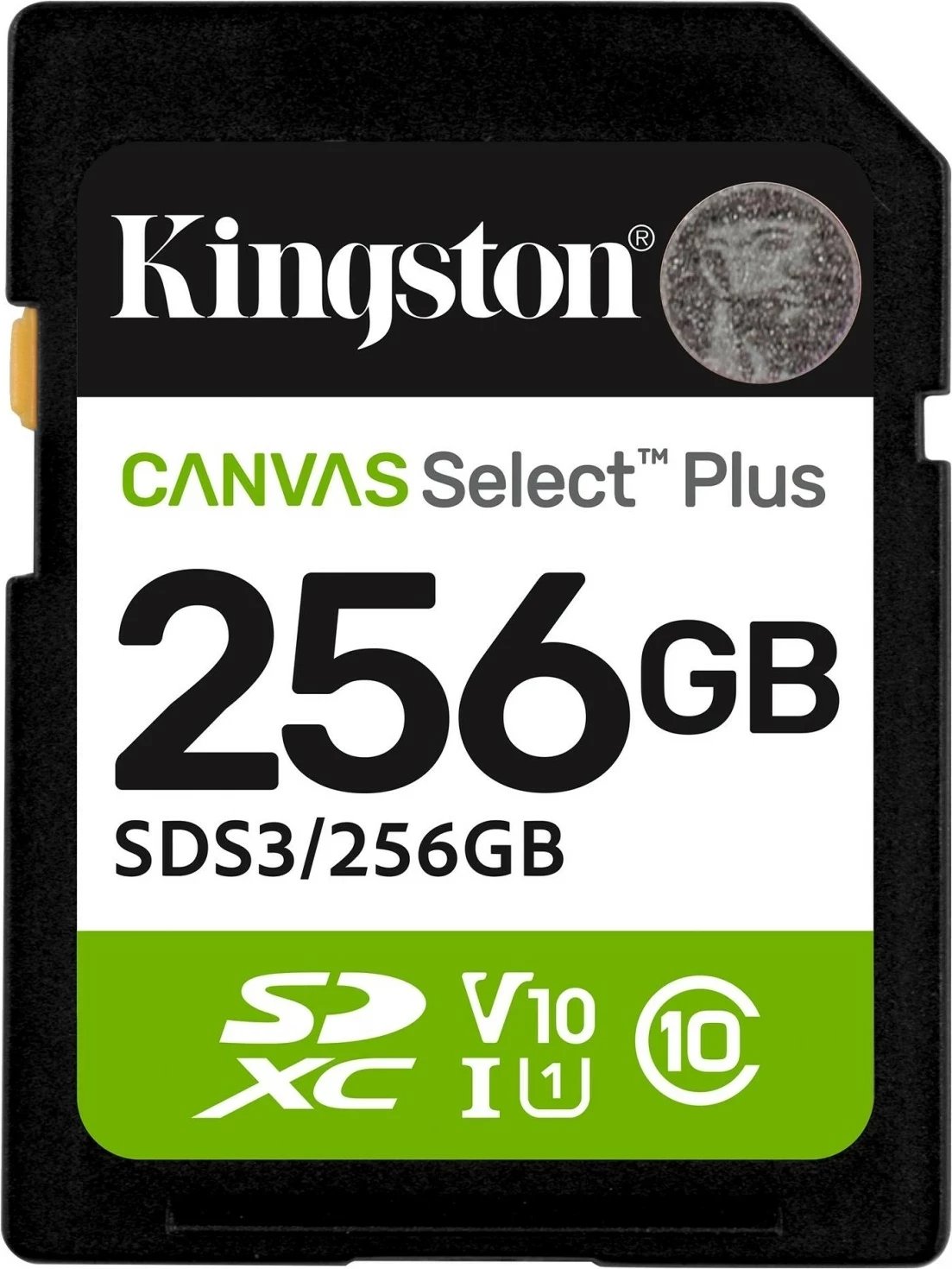 Kartelë memorie Kingston Canvas Select Plus Gen3 256GB SDXC UHS-I Class 10
