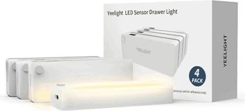 Dritë dollapi LED me senzorë Yeelight YLCTD001, 4 copë, e bardhë