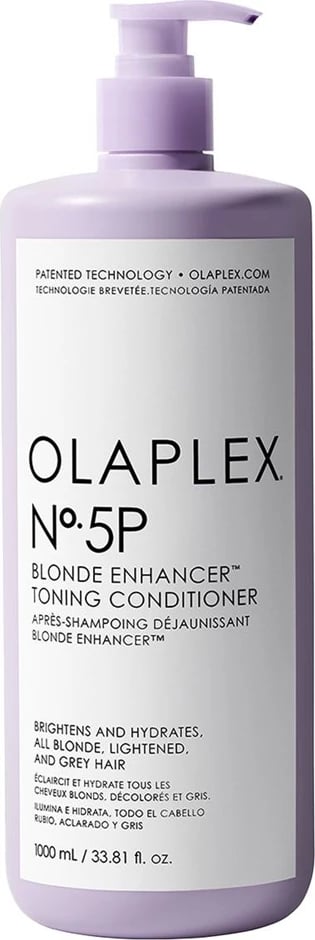 Kondicioner për flokë për femra Olaplex No.5P Blonde Enhancer Toning Conditioner, 1000ml