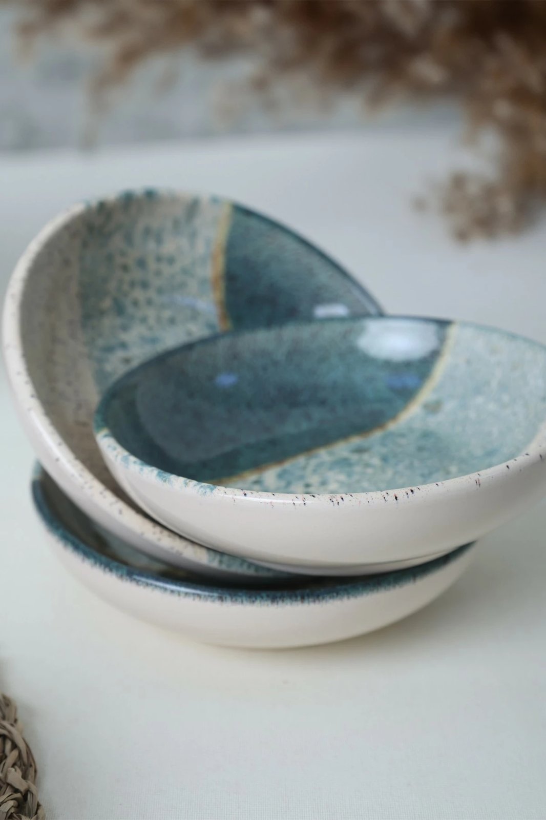 Set tasash për salcë, krem, Hermia Concept, 6 copë, X00017418