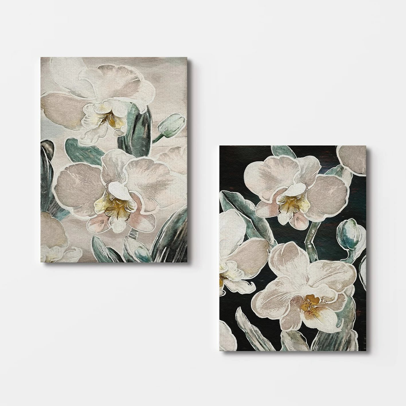 Pikturë dekorative në kanavacë (2 copë), Wallity, 2KNV4303, 70x100cm