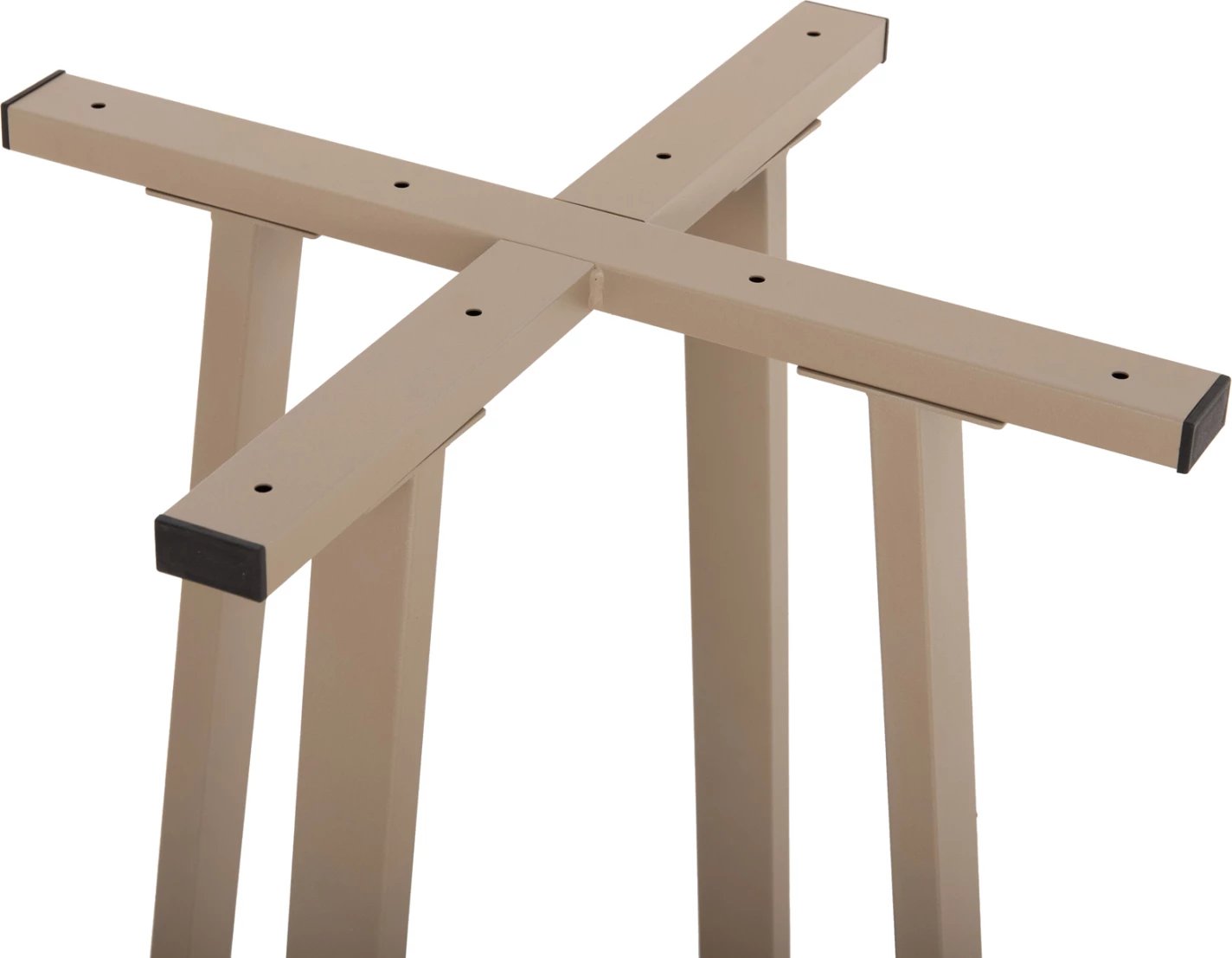 Baza e tavolinës për bar, lartësi mesatare, metal matte cappuccino, FH477.25, 50x50x90cm