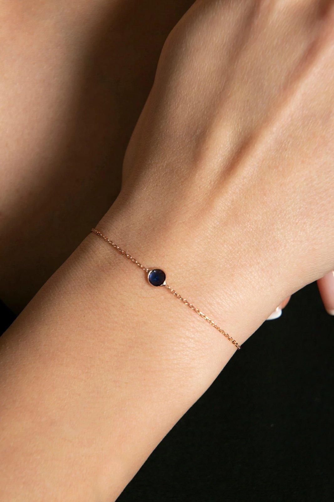 Byzylyk argjendi Elika Silver, ngjyrë ari rozë, TFNY65167