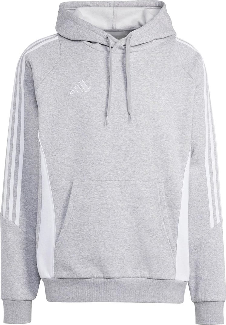 Duks adidas Tiro 24 me kapuç, Gri | XL