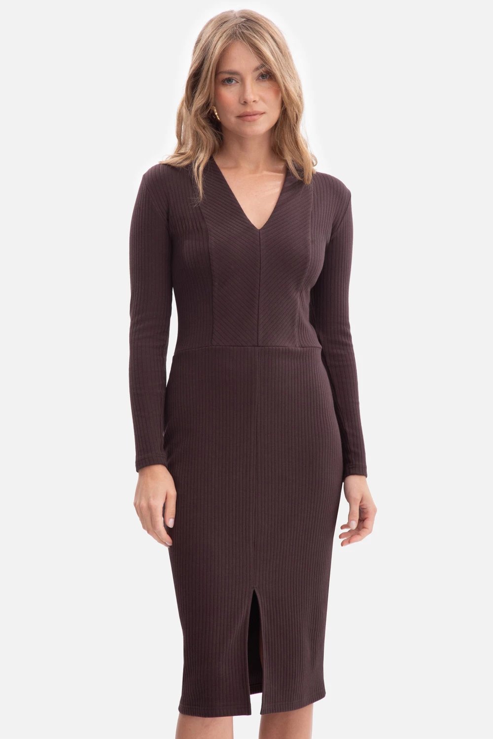Fustan BeWear 218635, kafe