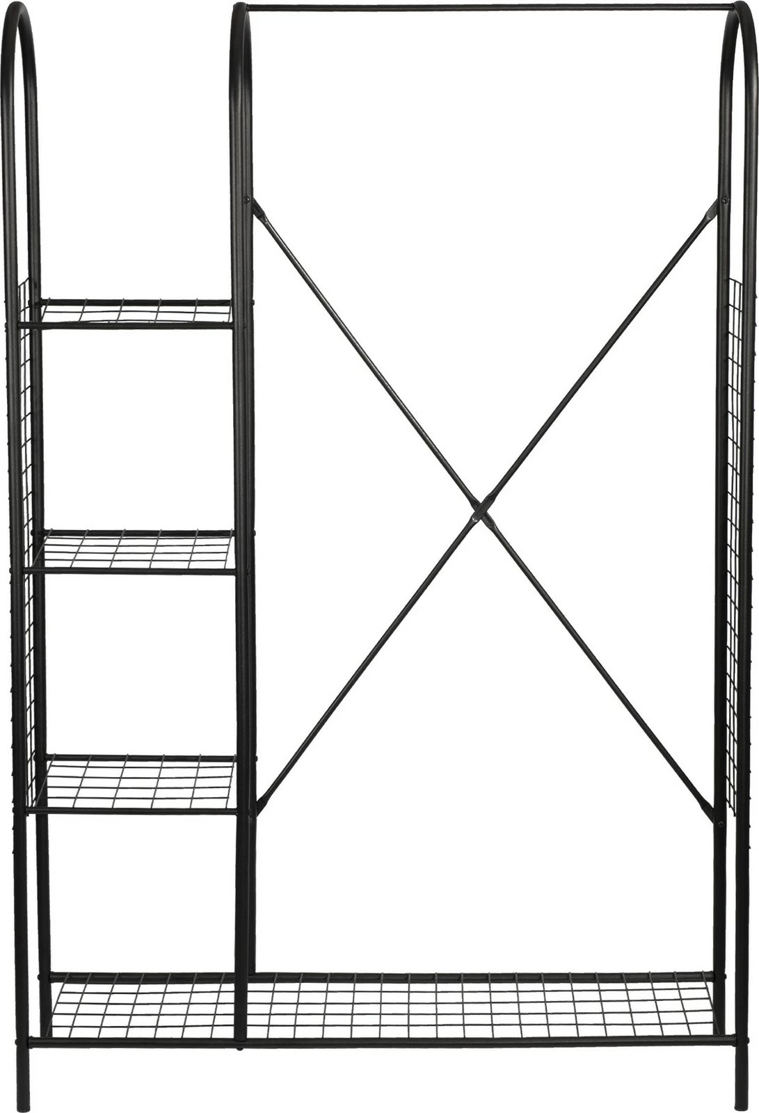 Stendë për korridor Hanah Home, Peter, ngjyrë e zezë