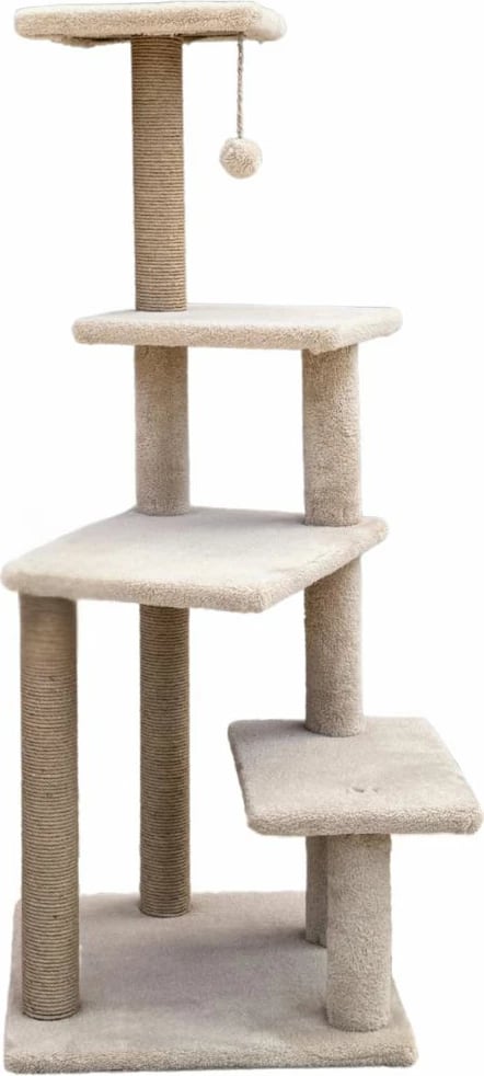 Dru për gërvishtje për mace, Paws & Whiskers, Alessi, bezhë