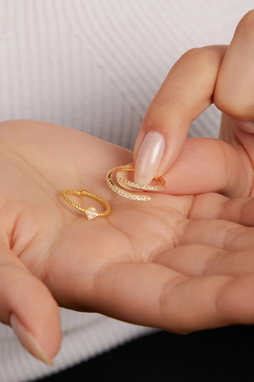 Unazë argjendi elegante, Elika Silver, FASET85014