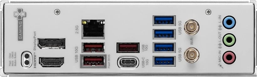 Pllakë amë MSI B850 GAMING PLUS WIFI6E, ATX, AMD, DDR5, Wi-Fi 6E, gri