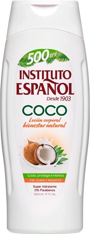 Balzam për trup Instituto Espanol Kokos për femra 500ml