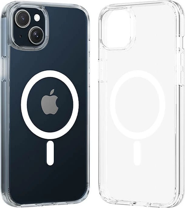 Mbështjellës Vention KUBT0-20 për iPhone 14 Plus, transparent, me MagSafe