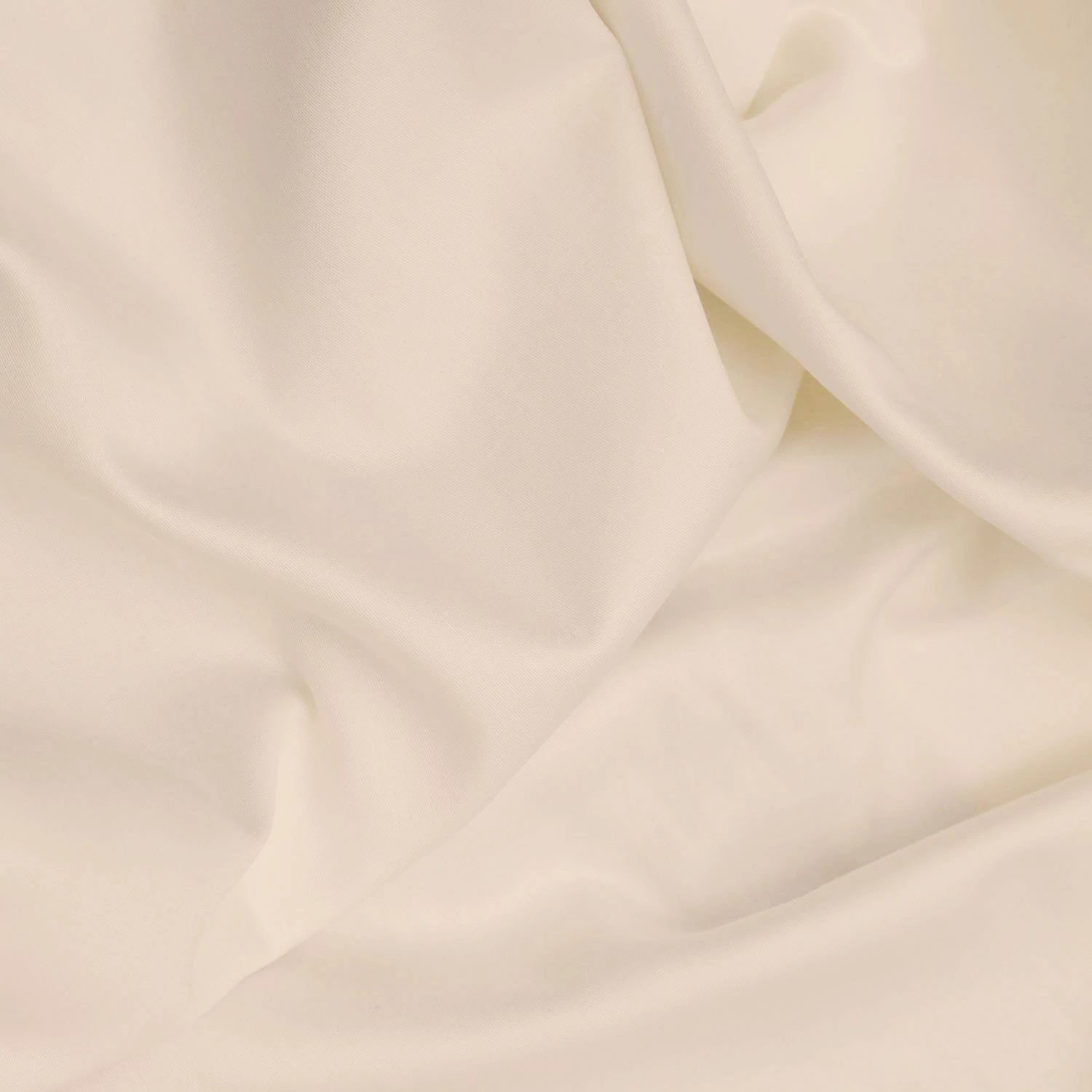 Çarçaf i madh satin, ngjyrë krem, L'essentiel, 180x200+30cm