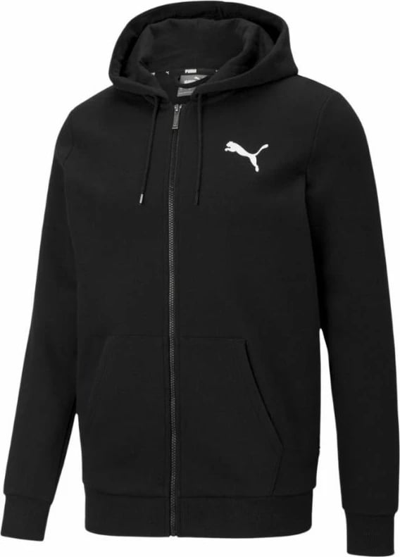 Duks me kapuç për meshkuj Puma, i zi