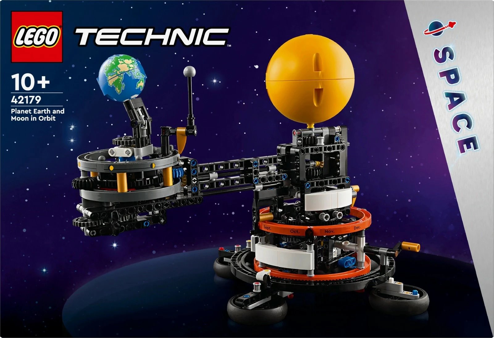 Set ndërtimi LEGO Technic 42179 Earth and Moon on Orbit, plastik, 526 pjesë