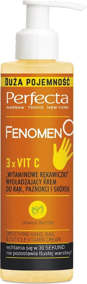 Krem për duar dhe thonj Perfecta Fenomen C Vitamin Gloves për femra, 195ml