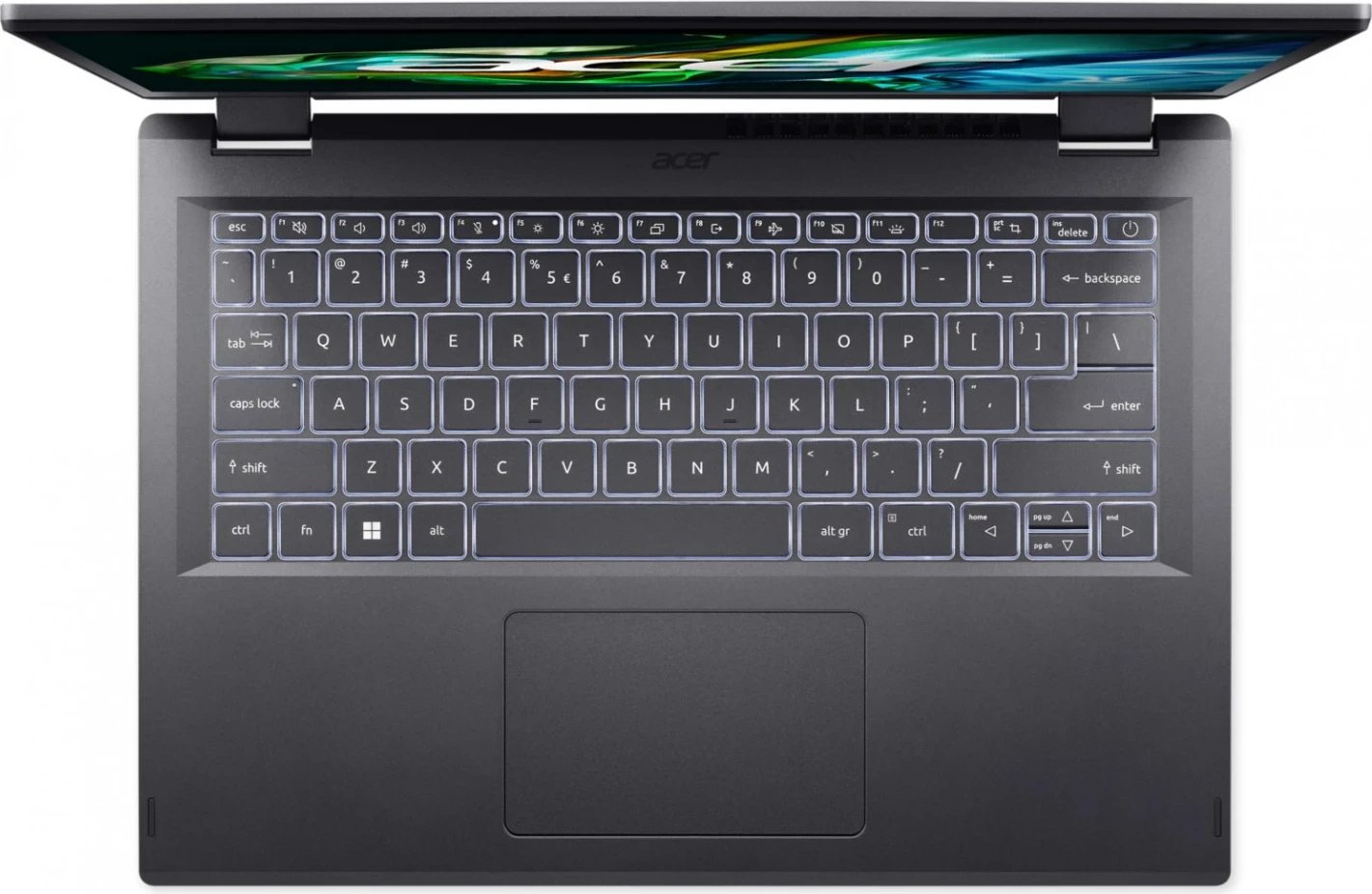 Laptop 2 në 1 Acer Aspire 5 Spin, i5-1335U, 14", Dotyk, 8GB RAM, 512GB SSD, Win11, gri