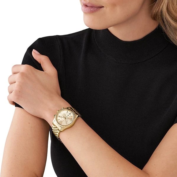 Orë dore për femra MICHAEL KORS LEXINGTON, ari