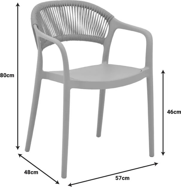 Karrige Ankara, e grumbullueshme, ngjyrë kapuçino me ratan bezhë, 57x48x80cm