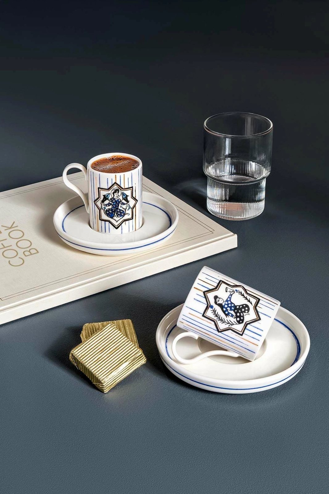 Set filxhanash kafeje (4 copë), Hermia, BNDSR04KT43012739