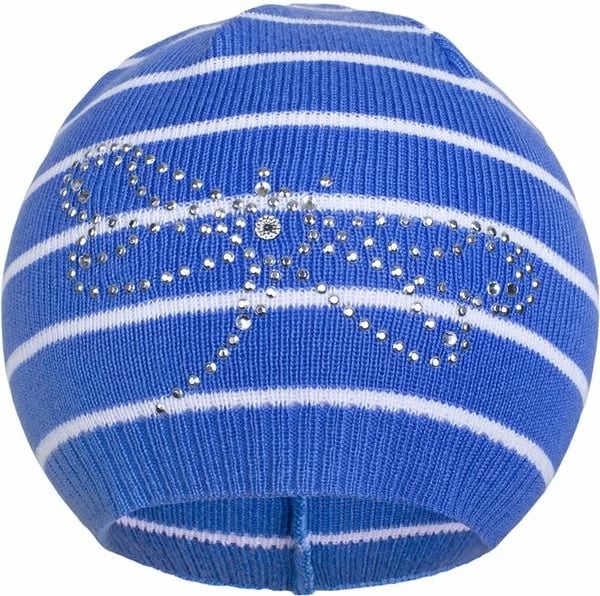 kapelë pranverore bebe, New Baby, Dragonfly, 100% pambuk, elastike, madhësi 86/92, qark 42-46 cm, blu