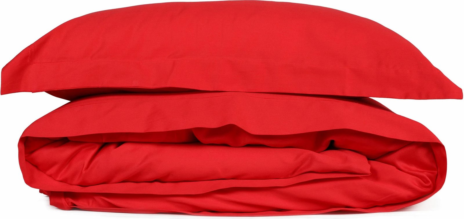 Set mbulesë jorgani Satin Single XL, ngjyrë e kuqe, L'essentiel, Elegant