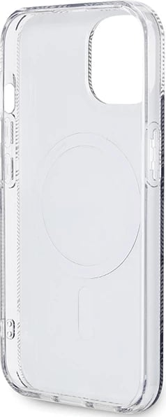Mbështjellës Guess IML GCube MagSafe për iPhone 15 Plus / 14 Plus, i zi