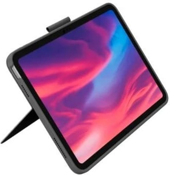Mbështjellës me tastierë Logitech Combo Touch për iPad 10th Gen, 10.9", Gri