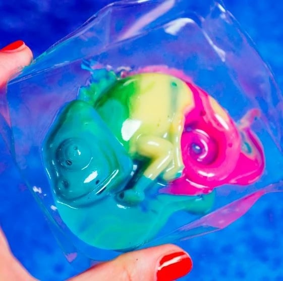 Set shkencor Lisciani Crazy Science Slime Kameleon, 50 ngjyra, për fëmijë
