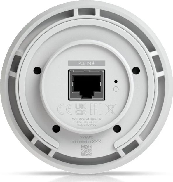 Kamerë sigurie IP Ubiquiti G6 Bullet, 8 MP, 3840 x 2160, PoE, e bardhë