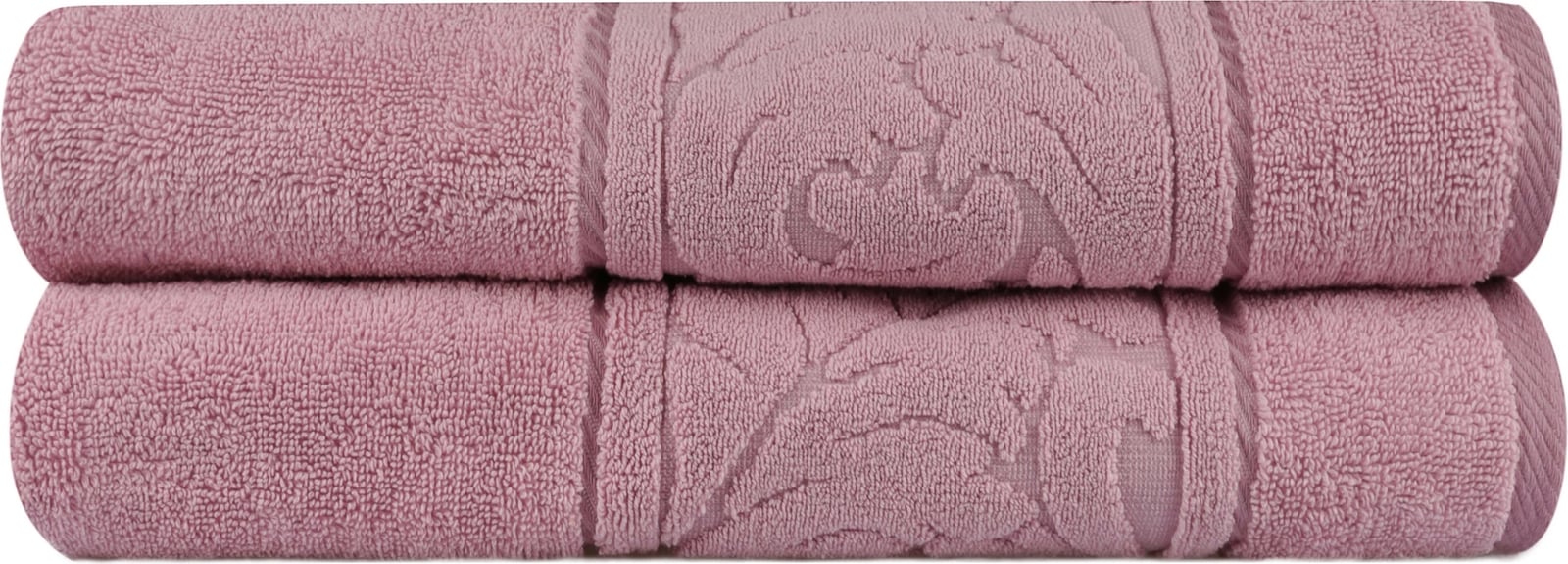 Set peshqirësh për banjo, 2 copë, Mijölnir Sultan, ngjyrë rozë