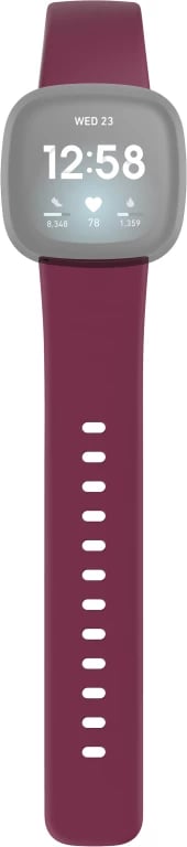 Rrip Hama për FitBit Versa 3, 4, Sense, Sense 2, ngjyrë bordeaux