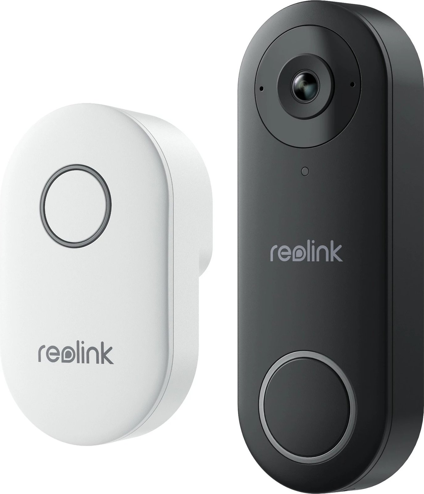 Video-derë Reolink D340W, 5MP, zile, Wi-Fi 2.4/5GHz, detektim personi, dy-drejtim audio, IP65, MicroSD 256GB, e zezë/e bardhë