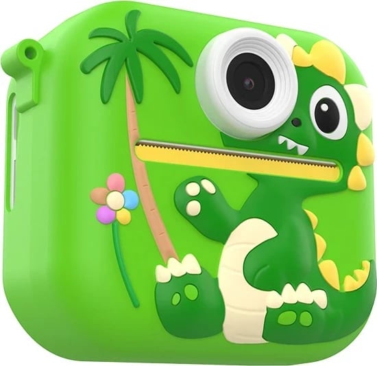 Aparat fotografik Tracer DinoCam, 48MP, printim i menjëhershëm, 13 aksesorë, bardhë