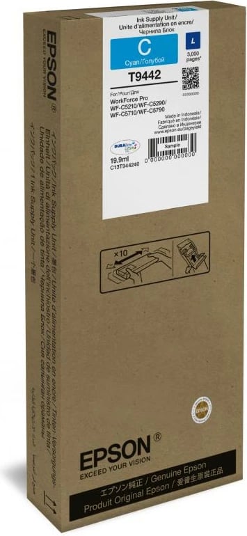 Kasetë boje Epson C13T944240 20 ml cyan