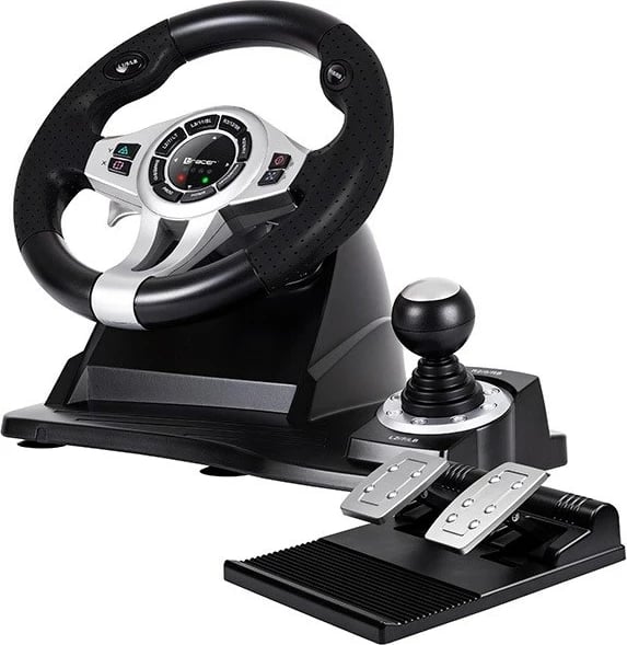 Tracer TRAJOY46524 Gaming Controller Black Steering wheel + Pedals PlayStation 4, Playstation 3