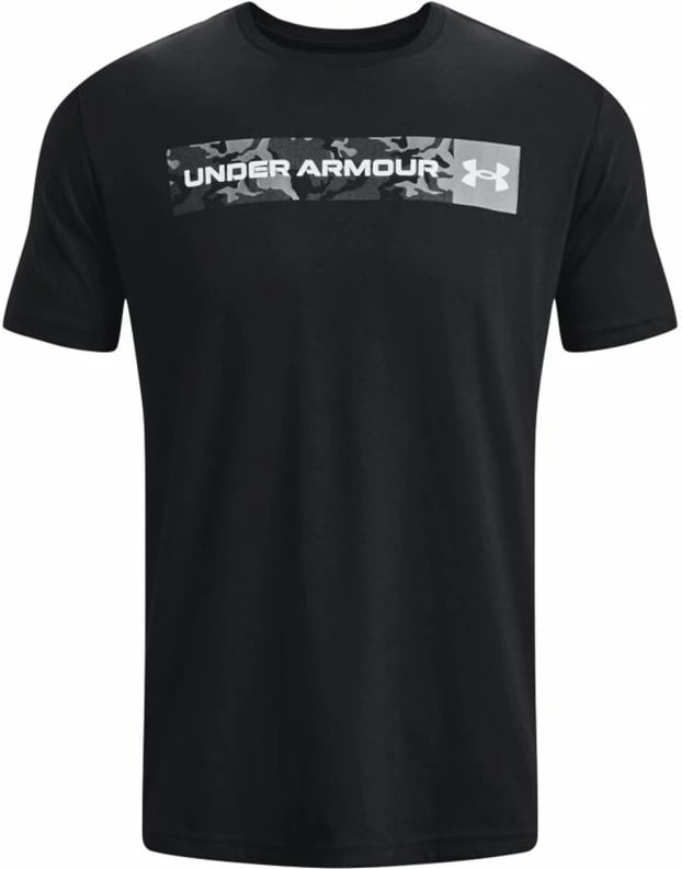 Maicë për meshkuj Under Armour, me vija kamuflozhi, e zezë