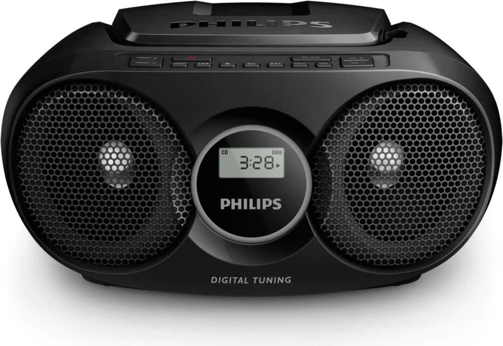 CD RADIO PHILIPS AZ215B/12 | CD FM AUX BLACK