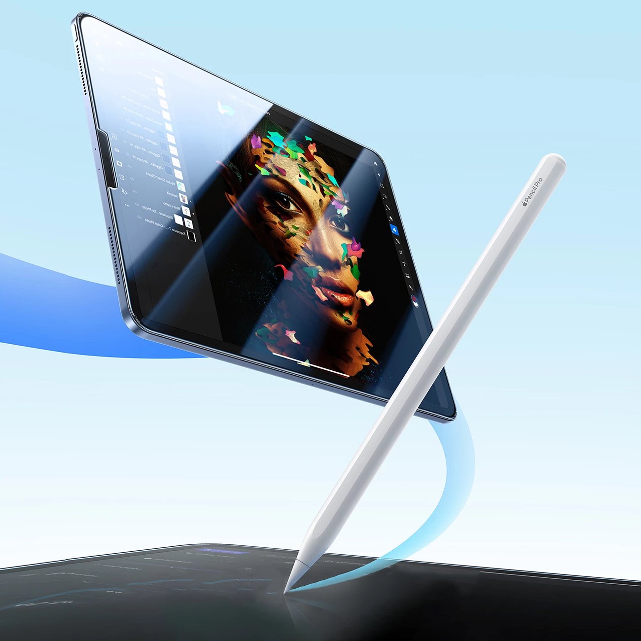 Xham i temperuar Joyroom JR-MST0163 për iPad Air 13" 2024, Transparent