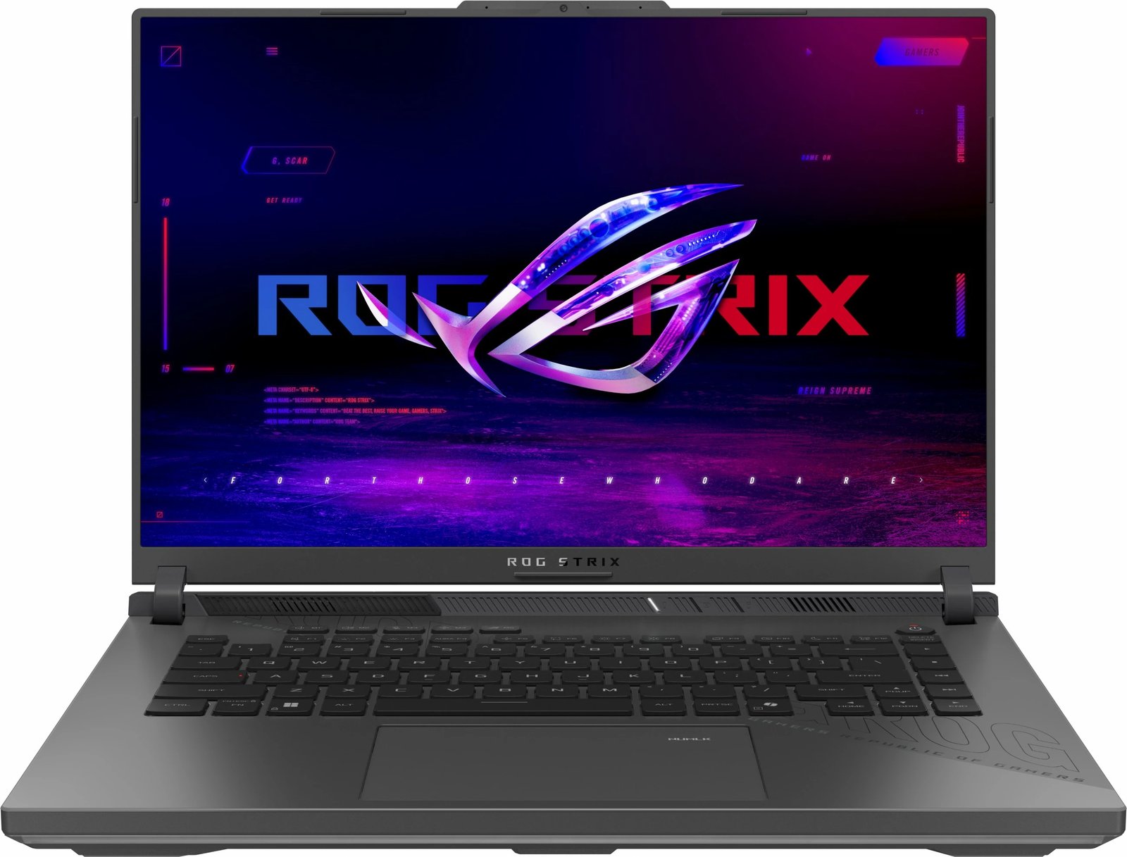 Laptop ASUS ROG Strix G16 G614FP-S5008W, Ryzen 9-9955HX, 32GB RAM, 1TB SSD, RTX 5070, 16 inç, touch