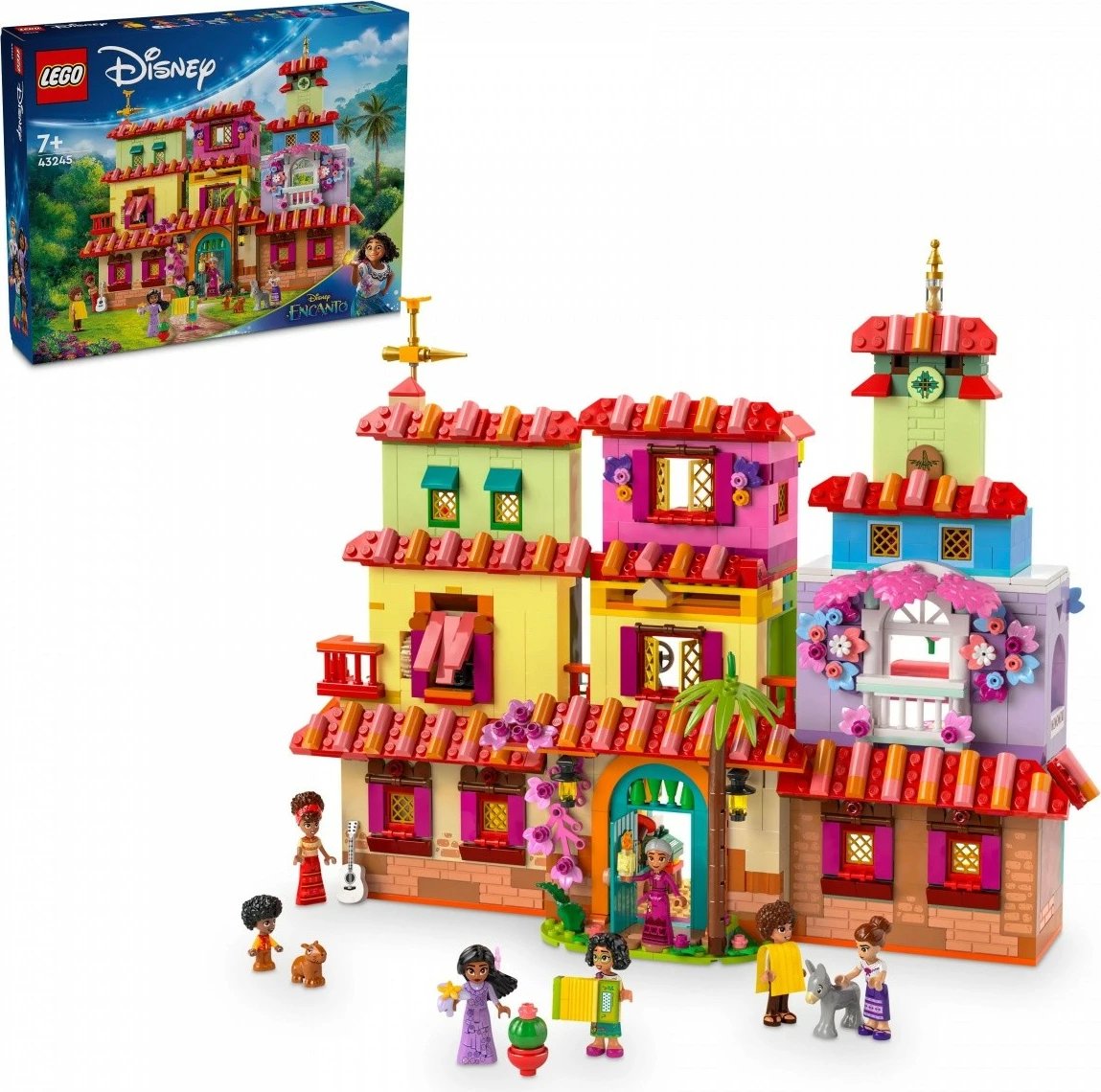 Set LEGO Disney Magical House of the Madrigals 43245, 1560 pjesë, shumëngjyrësh