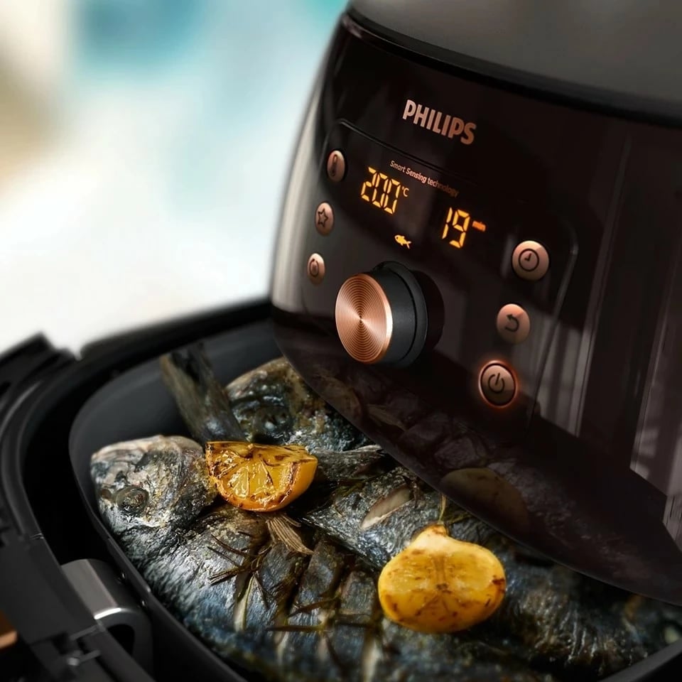 Frytkownicë Philips Ovi Smart XXL HD9867, 7L, e zezë