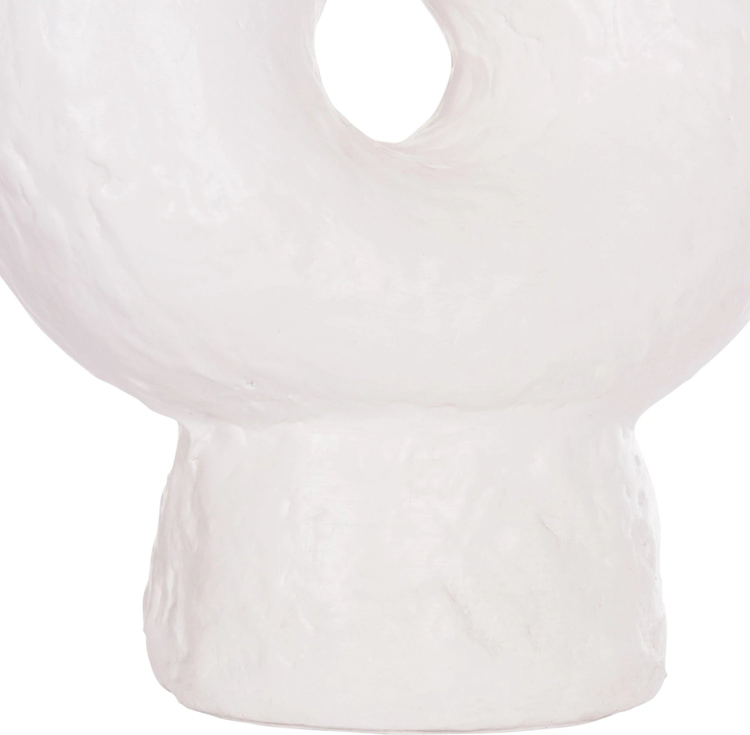 Vazo dekorative tavoline NAMENTIS FH4665.02S, terrakotë, ngjyrë e bardhë, 26x15x32.5cm