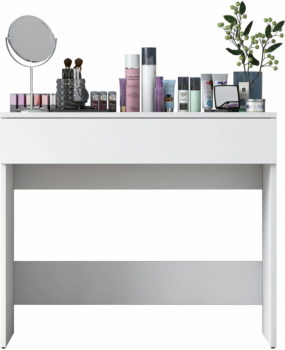 Tavolinë grimi Skye Decor, e bardhë, BJ104 - 2342