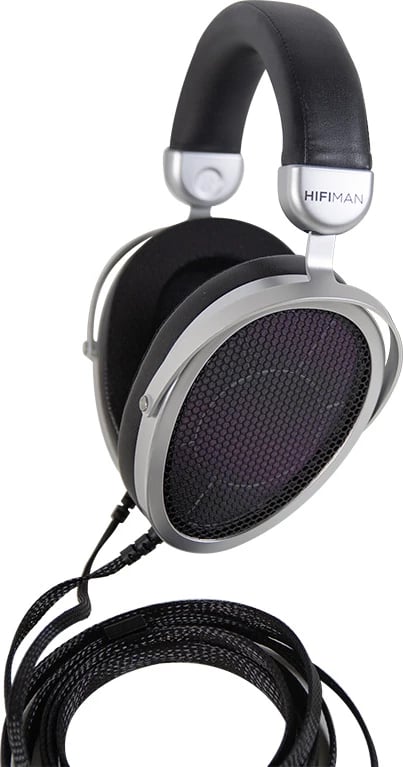Kufje HiFiMAN Mini Shangri La elektrostatike, Wired, argjendtë/zezë