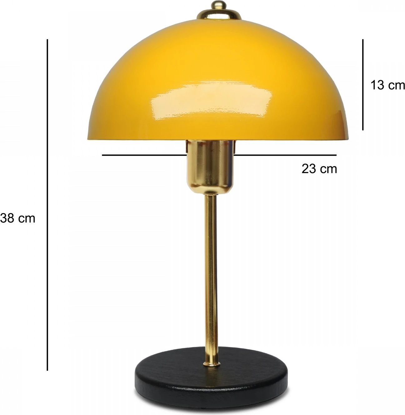 Llambë tavoline Opviq, e verdhë, AYD-3667