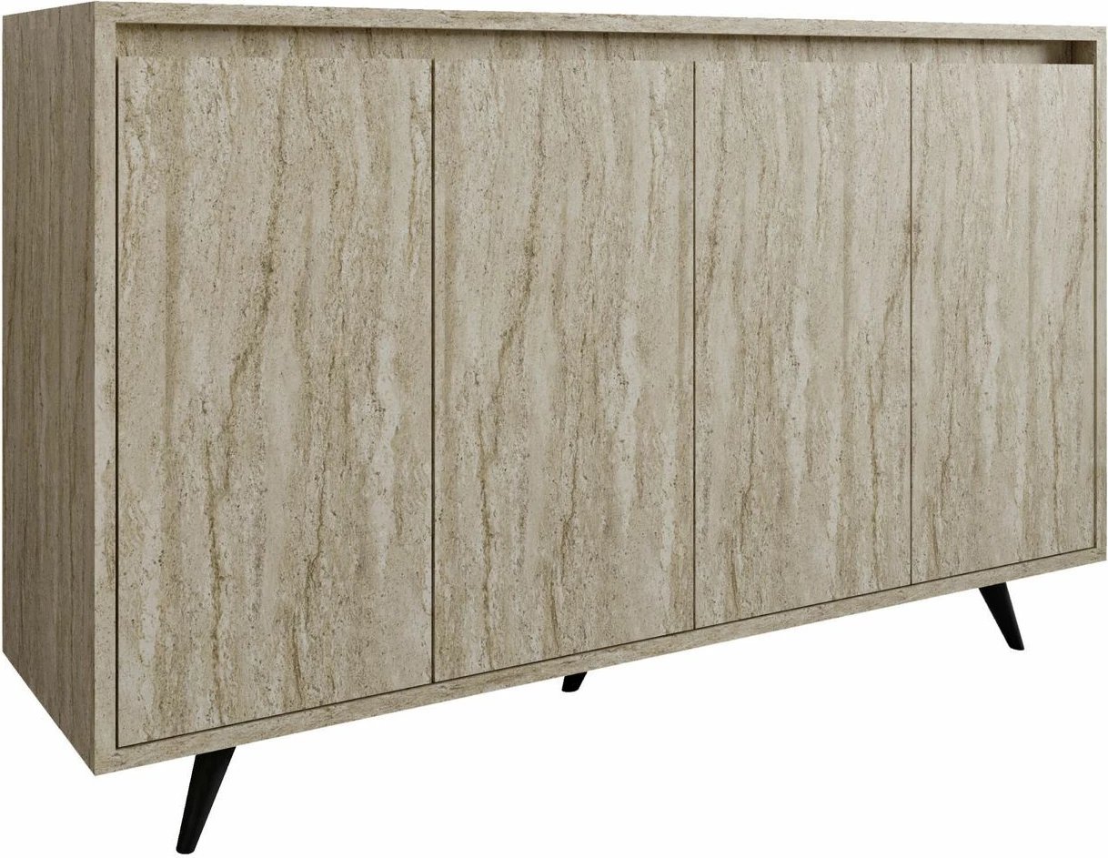 Konsol Hanah Home, Shans, ngjyrë travertin