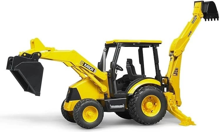 Ekskavator ngarkues JCB Midi CX BRUDER, i verdhë