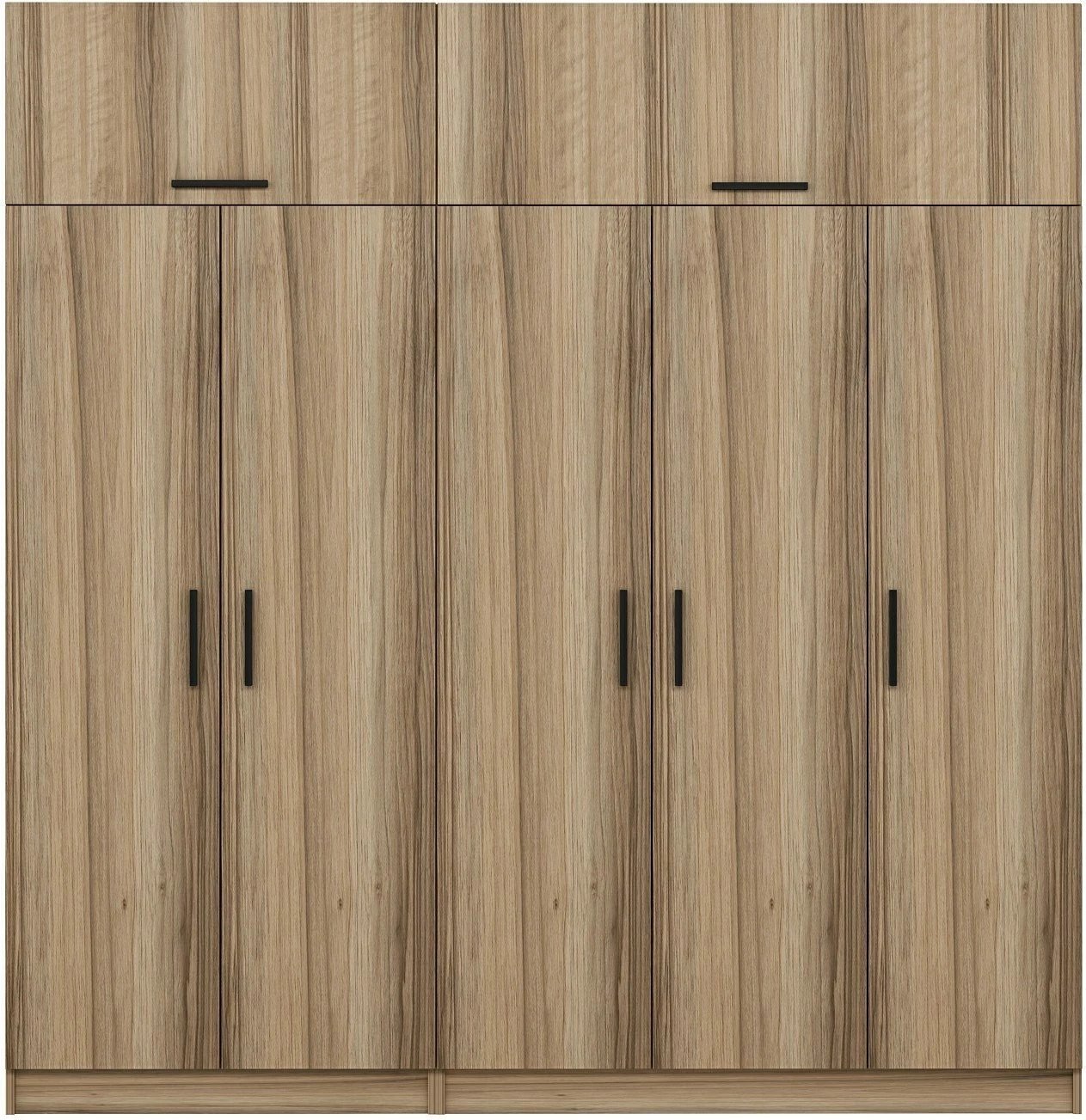 Dollap garderobe Skye Decor, ngjyrë dore, 7709