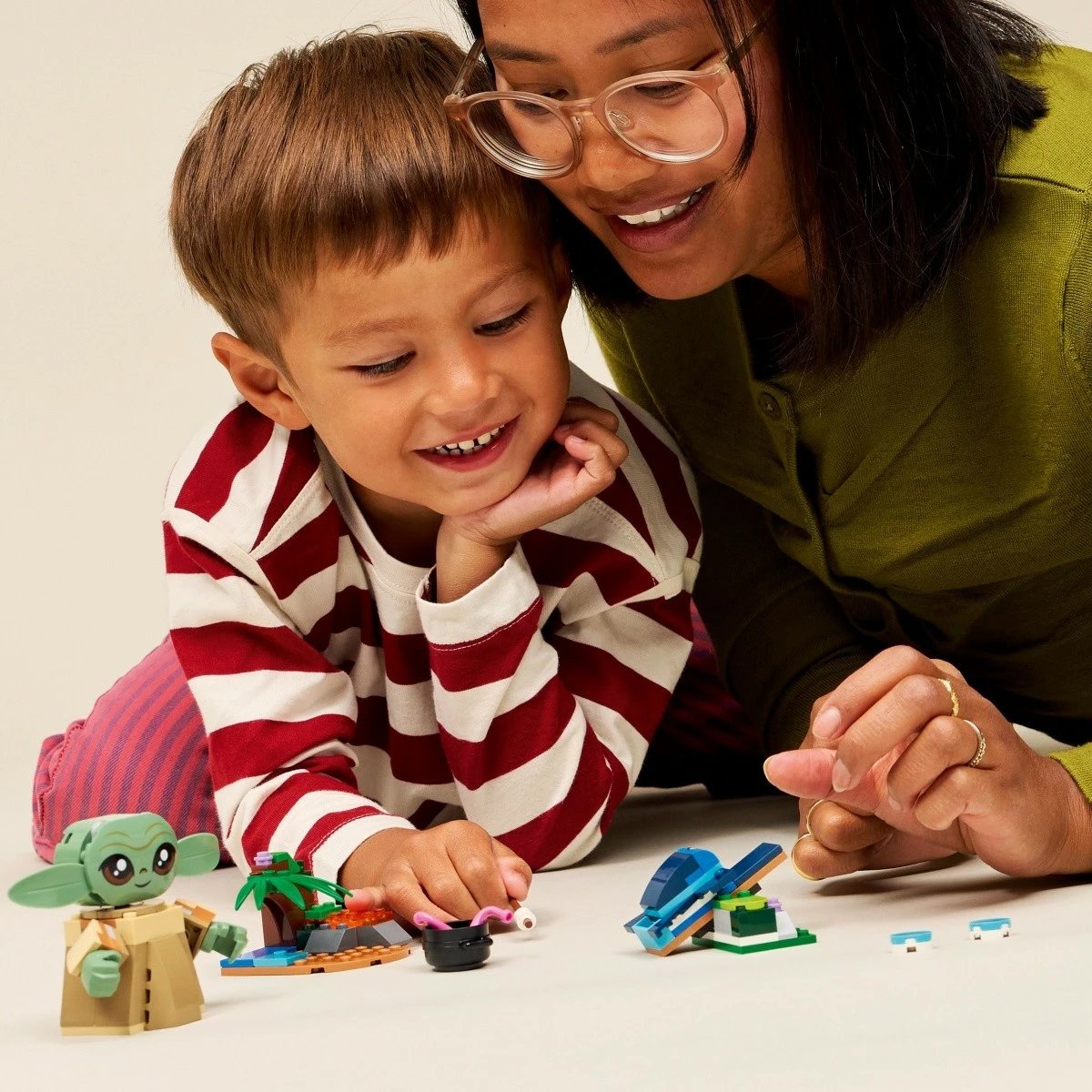 Set ndërtesash LEGO Star Wars 75443 Grogu's House, 107 copa, 4+, i vogël